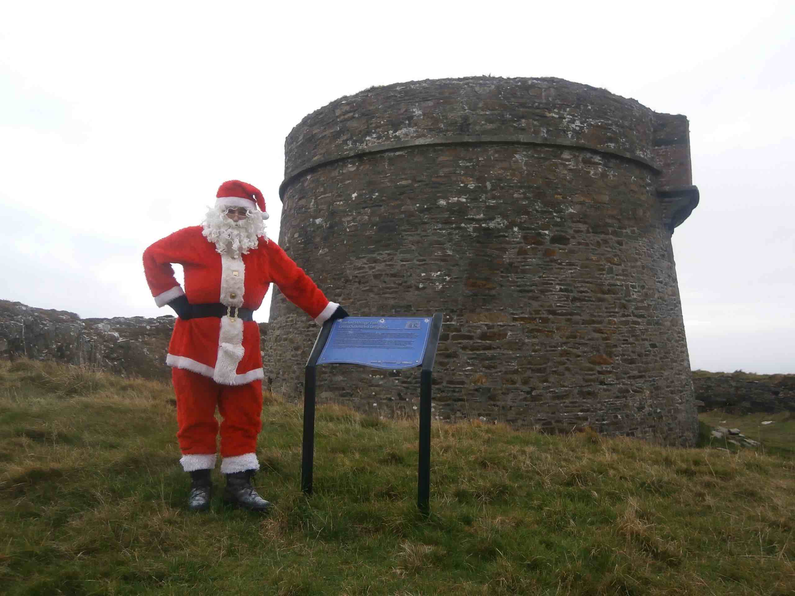 Santa at Cloughland Tower