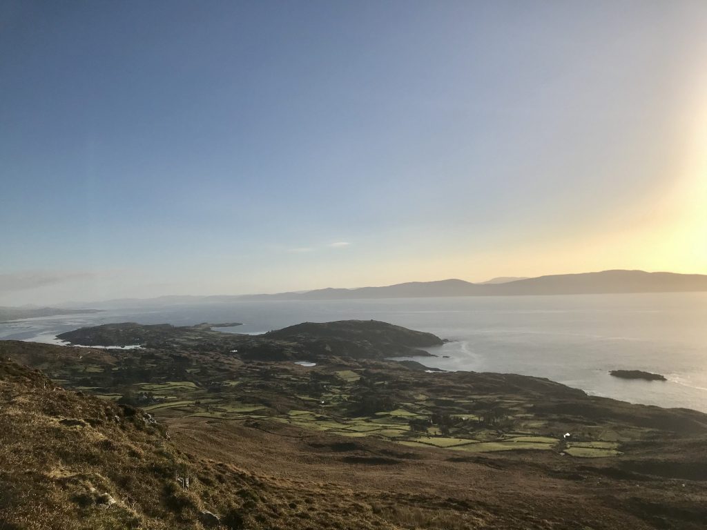 View from the highest point of Bere Island