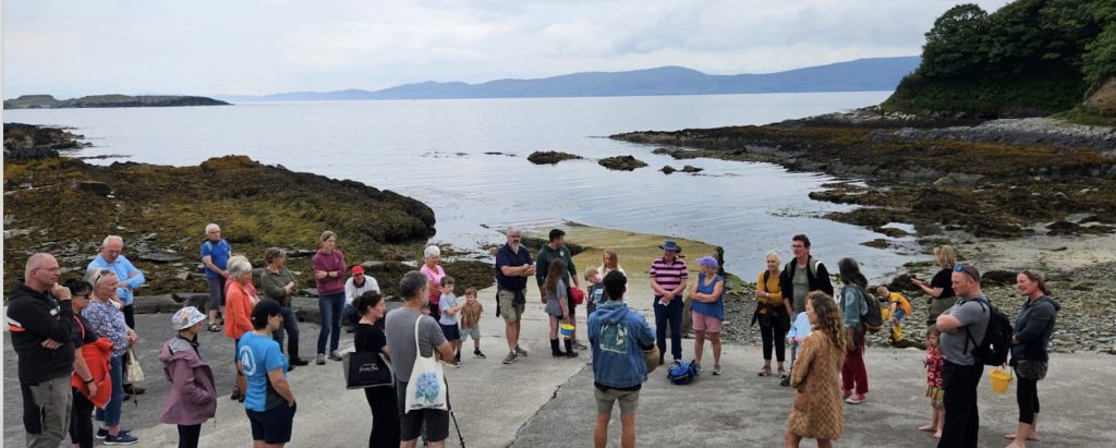 Foraging from Land to Sea
